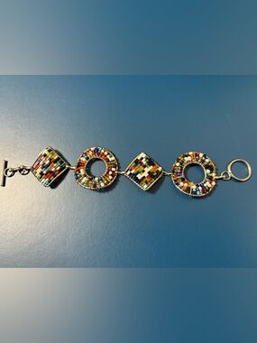 Fashion Bracelet with bead work